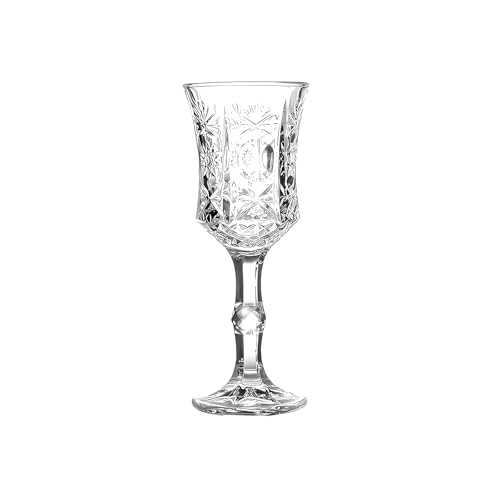 SXDHOCDZ 2er-Set 50 ml Champagnerflöten mit geriffeltem Stiel | Transparente, Wiederverwendbare Gläser für Partys, Hochzeiten und Toasts(Clear,A) von SXDHOCDZ