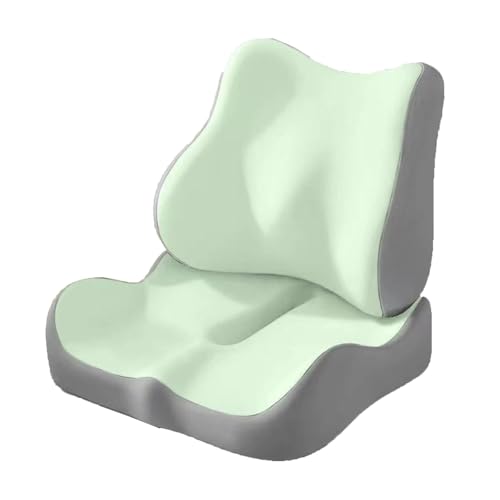 SXDHOCDZ Ergonomisches Sitzkissen, reduziert den Bandscheibendruck, fördert die Durchblutung, geeignet für Menschen, die Lange sitzen.(Green,40 * 34 * 20CM) von SXDHOCDZ
