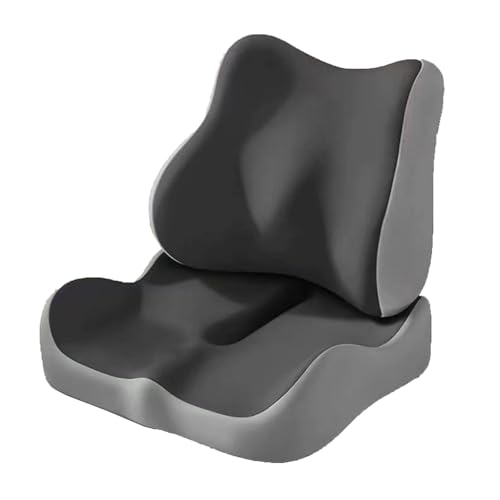SXDHOCDZ Kissen zur Haltungskorrektur, Anti-Ermüdungs-Sitzpolster, lindert Ermüdung durch langes Sitzen, leicht zu reinigen, geeignet für Menschen, die stundenlang sitzen.(Gray,40 * 34 * 20CM) von SXDHOCDZ