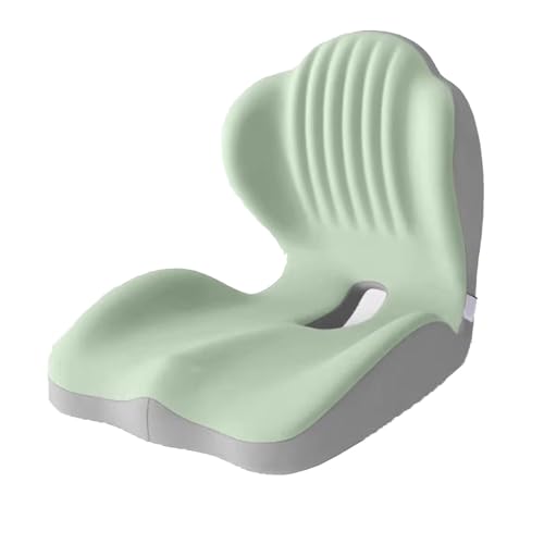 SXDHOCDZ Sitzkissen zur Haltungskorrektur, Sitzkissen aus Memory-Schaum, sehr langlebig, leicht zu reinigen, geeignet für Personen, die Lange sitzen.(Green,40 * 44 * 37cm) von SXDHOCDZ