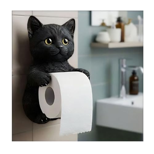 SXDHOCDZ Toilettenpapierhalter in Tierform, Harzkonstruktion, geeignet für Küchen, Schlafzimmer und Badezimmer(A,22 * 16 * 12cm) von SXDHOCDZ
