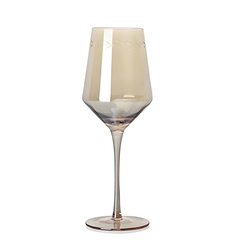 SXDHOCDZ Weingläser mit großem Fassungsvermögen von 570 ml | Wiederverwendbar für den täglichen Gebrauch, Geburtstags- und Hochzeitsfeiern(Clear,Trumpet) von SXDHOCDZ