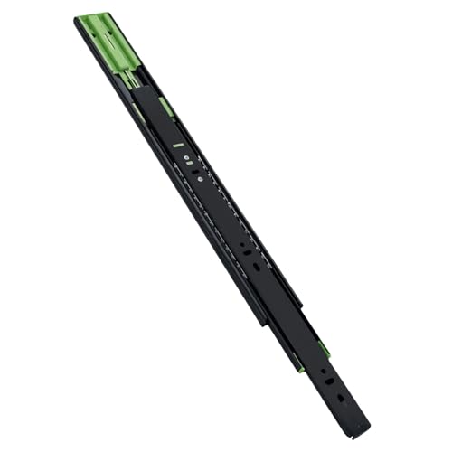 SXDQMX Seitlich Montierte Schubladenschienen, Auszugsschienen Vollauszug, Softclose Schubladenauszug für Kommoden, Schränke und Küchen, 2 PCS(40x1.8x0.5 in(100x4.5x1.3 cm)) von SXDQMX