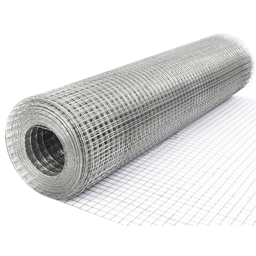 SXEVZOO 1 Rolle Edelstahl-Nagetier Drahtgeflecht, Hühnerstall Netz Zaun Blatt, Leicht zu Schneiden und Machen Gerade, Drahtgitter Feinmaschig(1.2x24m) von SXEVZOO