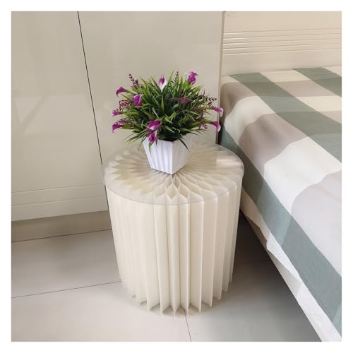 SXEVZOO Faltbarer Heim-Zylinderständer Höhe 38cm/58cm Papier Rund Party Display-Sockeltisch Für Ereignisse Tafelaufsätze Durchmesser 28cm(Height 38cm) von SXEVZOO