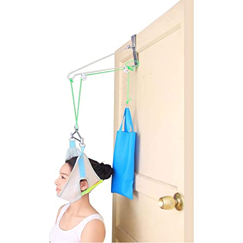 SXHMSAL Cervical Traction Kit Über Die Tür Hals Traktion Zervikale Traktionsfixierung Zahnhals Korrektur Stretcher Schmerzlinderung, Rehabilitationshilfen Für Patienten,B von SXHMSAL