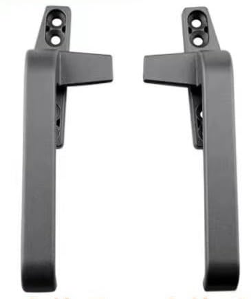 Fenstergriffe, Griffersatz, 1 STÜCK Modell Altmodische Türen Fenster Drücken Und Ziehen Aluminium Exquisite(Gris,Left) von SXJY