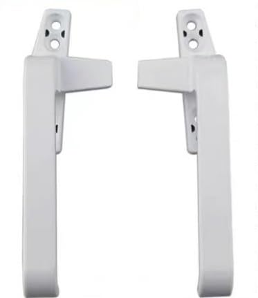 Fenstergriffe, Griffersatz, 1 STÜCK Modell Altmodische Türen Fenster Drücken Und Ziehen Aluminium Exquisite(Wit,Left) von SXJY