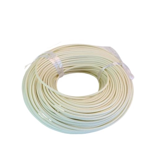 Kabelschlauch, 1 mm bis 60 Durchmesser, geflochtener, weicher Faserschlauch, Isolierung, Kabelummantelung, Fiberglasschlauch(1.8 * 500cm) von SXJY