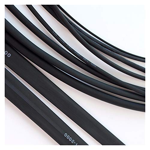 Kabelschlauch, 5 Meter, schwarz, 3 mm bis 20, Schrumpfschlauch, Drahtummantelungs-Set(4mm) von SXJY