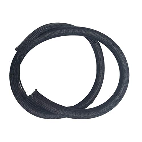 Kabelschlauch, 5 m, 3 mm bis 82, schwarz, isolierter Geflechtschlauch, enger Kabelschutz, erweiterbare Kabelhülle, Drahtverschraubung(38mm) von SXJY