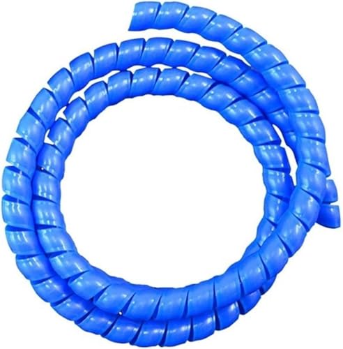 Kabelschlauch, 500 cm, 8 mm bis 50, Spiralwickelschlauch, flammhemmendes Kabelschutzband, Wickelrohr, Drahthülsen(Blue,50mm) von SXJY