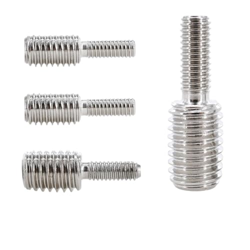 Reduzierschraube mit Außengewinde, 10 Stück, vollständig umrüstbare Schraube aus Edelstahl 304, doppelseitiger Kamera-Adapter-Konverter(M5X15M6X15) von SXJY