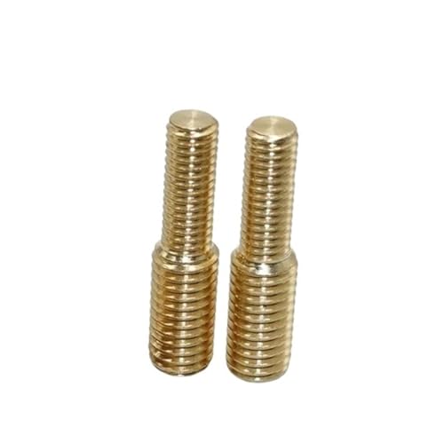 Reduzierschraube mit Außengewinde, M3 M4 M5 M6 M8 M10 M12 Konvertierungsschraube, metrische Doppelend-Konverterschrauben aus Messing for Kameraadapter(M8x20 to M12x20(2pcs) von SXJY
