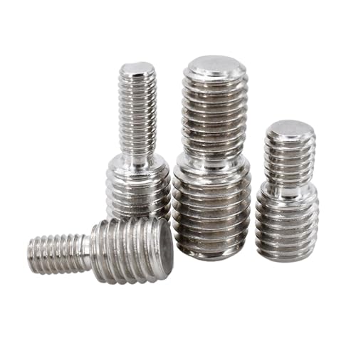 Reduzierschraube mit Außengewinde, M4 M5 M6 M8 M10 M12 M16 Schraubenumbau Doppelseitiger Schraubkonverter Kameraadapter(M5x15 to m8x15(5pcs) von SXJY