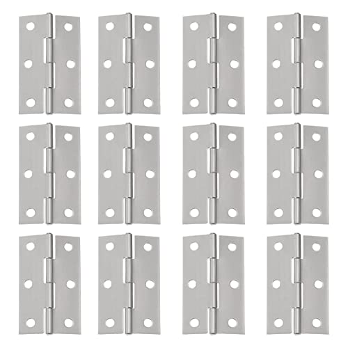 Sanft schließende Schranktürscharniere, 20 Stück und Fensterscharniere, Möbel-Kugellager, Bewegung für Zuhause, Schrank, Edelstahl, Metallkasten von SXJY