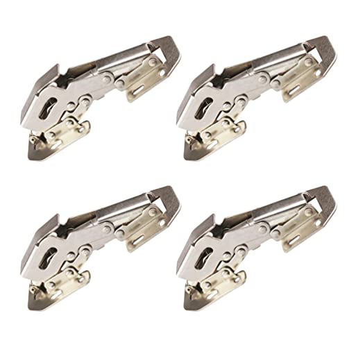 Soft-Close-Schranktürscharniere, 4-teiliges Scharnier aus Metall, for Kleiderschrank, Eckschränke, schließen den Türgurt Edelstahl Soft-Close-Schranktürscharniere, 4-teiliges Scharnier aus Metall, for Kleiderschrank, Eckschränke, schließen den Türgurt Edelstahl von SXJY