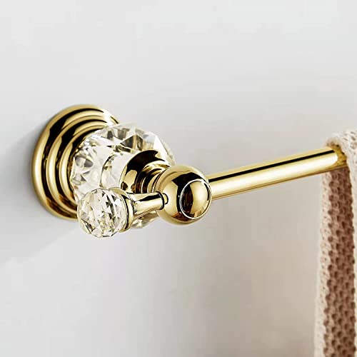 Handtuchhalter, Handtuchhalter fürs Badezimmer, Handtuchhalter fürs Badezimmer, Chrom, Gold, Silber, Teleskop-Handtuchhalter mit Einhebel, Wandmontage, polierter Handtuchhalter für Handtuchhalter, Handtuchhalter fürs Badezimmer, Handtuchhalter fürs Badezimmer, Chrom, Gold, Silber, Teleskop-Handtuchhalter mit Einhebel, Wandmontage, polierter Handtuchhalter für von SXKJ