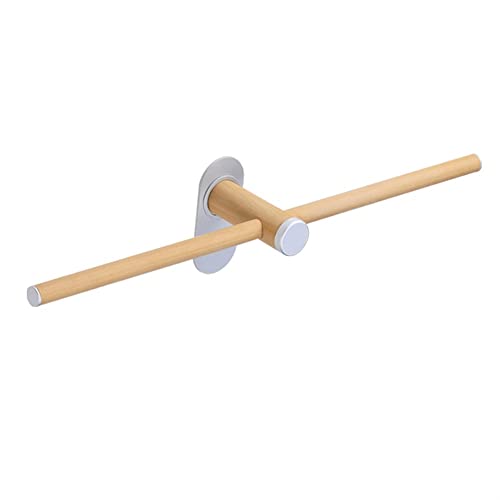 SXKJ Handtuchhalter, Handtuchhalter fürs Badezimmer, Handtuchhalter fürs Badezimmer, Doppel-Handtuchhalter fürs Badezimmer, Wandmontierter Handtuchhalter aus Holz fürs Badezimmer, Handt von SXKJ
