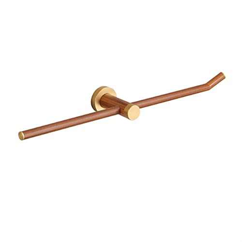 SXKJ Handtuchhalter, Handtuchhalter fürs Badezimmer, Handtuchhalter fürs Badezimmer mit doppelter Aufbewahrung, Handtuchhalter aus Holz fürs Badezimmer zur Wandmontage, Handtuchhaken in SXKJ Handtuchhalter, Handtuchhalter fürs Badezimmer, Handtuchhalter fürs Badezimmer mit doppelter Aufbewahrung, Handtuchhalter aus Holz fürs Badezimmer zur Wandmontage, Handtuchhaken in von SXKJ