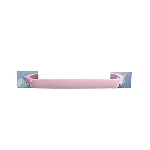 SXKJ Handtuchhalter Handtuchhalter, für Badezimmer, 3-teiliger Gestellhalter, Wandmontiertes Badezimmer Selbstklebendes Hängeregal, Dekorationen für Zuhause/Rosa/a von SXKJ