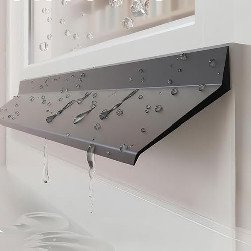 0.5m-5m Wasserdichte Gummileiste Für Fensterrahmen Selbstklebend, Witterungsbeständig Und Einfach Anzubringen Selbstklebende Fenster-Abwehrleiste Gegen Regen von SXKJQER