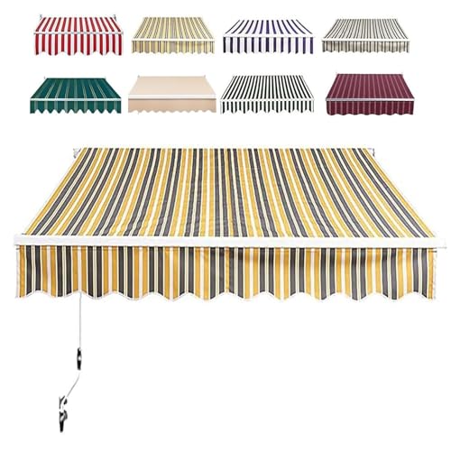 Balkon Markise Wasserabweisend & Sonnenschutz Ersatz Markisentuch, Mit Volant Markisenbespannung Ersatzstoff, Wasserabweisend Sonnenschutz Ersatz Markisentuch, UV-beständig, Sonnenschutz(Yellow,4.5x2. Balkon Markise Wasserabweisend & Sonnenschutz Ersatz Markisentuch, Mit Volant Markisenbespannung Ersatzstoff, Wasserabweisend Sonnenschutz Ersatz Markisentuch, UV-beständig, Sonnenschutz(Yellow,4.5x2. von SXKJQER