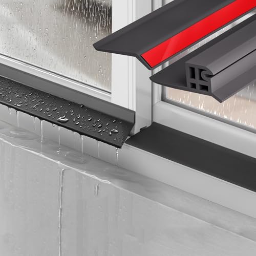 Gummi-Fensterdichtung Regen,Hochflexibles Gummimaterial Für Vor Wassereintritt An Fensterrahmen & Fensterbänken - Regenschutzleiste Für Fenster & Autotüren von SXKJQER