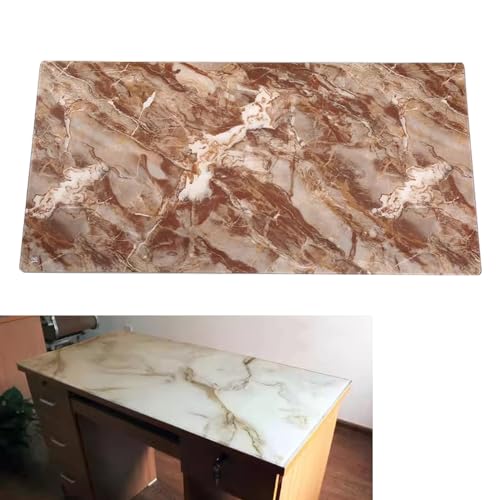 SXKJQER Glasplatte Tisch Glas - Glasscheibe Motif Imitation Marbre - Sicherheitsglas Glasplatten Nach Maß Rechteckig Als Schutz, Perfekt Geeignet Als Tischplatte, Bodenplatte(Color:A,Size:100x100cm) von SXKJQER