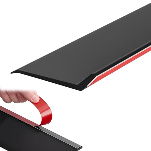 Selbstklebender Fenster-Regenschutz Selbstklebend Gummi, Vor Wassereintritt An Fensterrahmen & Fensterbänken, Fenster-Abwehrleiste Gegen Regen Für Den Innen- Und Außenbereich von SXKJQER