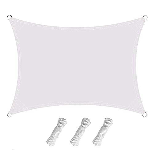 Sonnentuch Schattensegel, 2×2.2 M Sonnenschutz Set Viele Größe und Farben, Segeltuch Pergola, Wetterschutz Wasserabweisend UV-Schutz, 420D Oxford-Stoff Sonnensegel wasserdicht für Terrasse, Garten von SXLONG