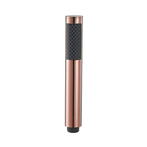 SXLSZ Duschkopf Hochdruck Handbrause, Messing Duschk?pfe Universal Duschbrause Wassersparend Druckerh?hend Brausekopf für Badezimmer, G1/2 Anschluss,F Rose Gold von SXLSZ