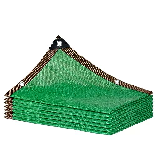 Sonnenschutz-Netzplane, 10 x 13 m, Schattentuch für Pflanzen im Freien, 75% UV-beständiges Schattennetz, Sonnenschutz-Netzabdeckung mit Ösen für Garten, Terrasse, Rasen, Blumen, Pflanzen, P von SXLXGYL