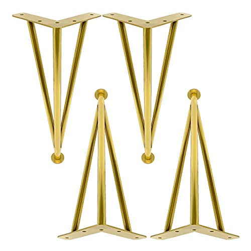 SXNFSX 4-teilige verstellbare Möbelbeine, Moderne Tischbeine im Industriestil, DIY-Metallfüße, Ersatz-Haarnadelbeine für Kaffeetisch-Schlafsofa,Gold-30cm/11.8in SXNFSX 4-teilige verstellbare Möbelbeine, Moderne Tischbeine im Industriestil, DIY-Metallfüße, Ersatz-Haarnadelbeine für Kaffeetisch-Schlafsofa,Gold-30cm/11.8in von SXNFSX