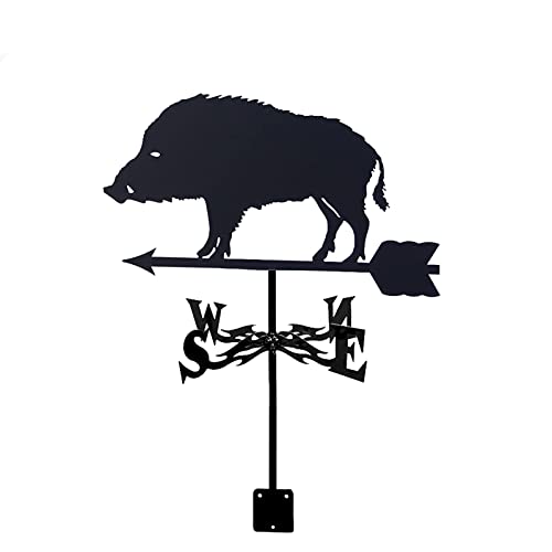 SXNFSX Exquisite Wetterfahne aus Metall, Ornament, Wetterfahne, Wildschwein, Kolibri und Blume, Windrichtungsanzeiger, Wetterhahn aus Edelstahl mit Rostschutzbeschichtung, Garten S SXNFSX Exquisite Wetterfahne aus Metall, Ornament, Wetterfahne, Wildschwein, Kolibri und Blume, Windrichtungsanzeiger, Wetterhahn aus Edelstahl mit Rostschutzbeschichtung, Garten S von SXNFSX