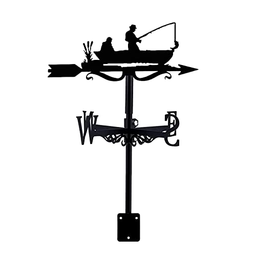 SXNFSX Exquisites Wetterfahnen-Ornament aus Metall, kreative Angelfahnen für Dach, Wetterfahne, Garten, Zimmerei, Windrichtungsanzeiger, Eisenkunst, Terrasse, Rasen, Kuppeln, Bauernhof S SXNFSX Exquisites Wetterfahnen-Ornament aus Metall, kreative Angelfahnen für Dach, Wetterfahne, Garten, Zimmerei, Windrichtungsanzeiger, Eisenkunst, Terrasse, Rasen, Kuppeln, Bauernhof S von SXNFSX
