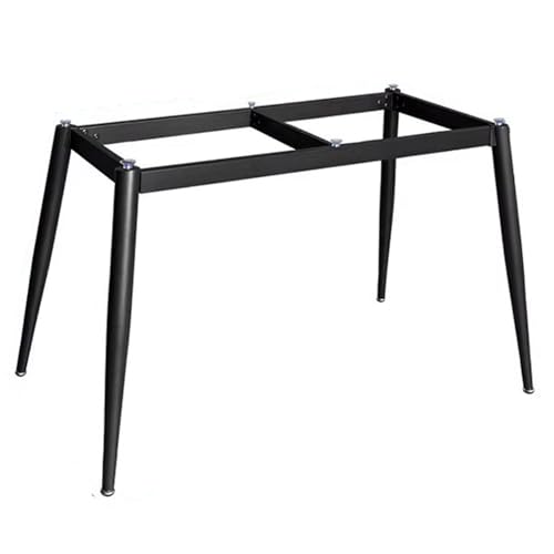 SXNFSX Robuste industrielle Esstischbeine aus Metall mit Saugnäpfen, moderner Tischfuß für Marmor/Glas, Möbelbeine für den Schreibtisch in der Küche zu Hause (145 cm x 65 cm x 72 cm), Schwarz + Gold von SXNFSX