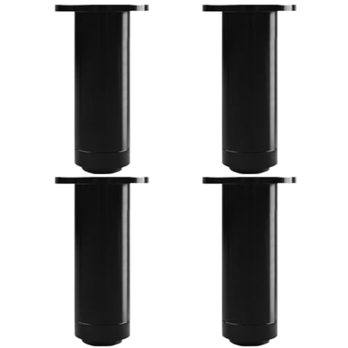 SXNFSX Verstellbare runde Tischbeine, Aluminiumlegierung, gebürstetes Finish, Höhe: 8–30 cm, 4er-Set Möbelfüße mit Schrauben im Lieferumfang enthalten, ideal für Couchtische, Konsolentische und mehr. SXNFSX Verstellbare runde Tischbeine, Aluminiumlegierung, gebürstetes Finish, Höhe: 8–30 cm, 4er-Set Möbelfüße mit Schrauben im Lieferumfang enthalten, ideal für Couchtische, Konsolentische und mehr. von SXNFSX