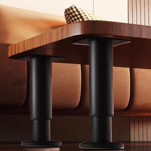 Teleskop-Stützstange für Möbelbeine aus Edelstahl, 2 Stück, verstellbare Halterung, Tischbein, Unterbau-Waschbecken-Stützstange mit Klebstoff, Schwarz, Höhe 18 30 cm Teleskop-Stützstange für Möbelbeine aus Edelstahl, 2 Stück, verstellbare Halterung, Tischbein, Unterbau-Waschbecken-Stützstange mit Klebstoff, Schwarz, Höhe 18 30 cm von SXNFSX