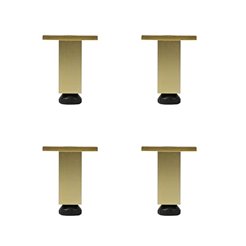 Verstellbare Möbelbeine, 12 cm, Gold und Schwarz, Stützfüße für Sofas, Schränke, erhöht, stilvoll, 35 cm, modernes Design, langlebig Verstellbare Möbelbeine, 12 cm, Gold und Schwarz, Stützfüße für Sofas, Schränke, erhöht, stilvoll, 35 cm, modernes Design, langlebig von SXNFSX