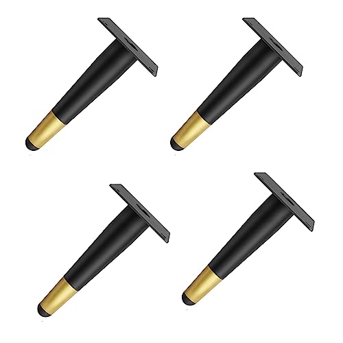Verstellbare Möbelbeine aus Metall. 4er-Set Ersatzfüße. Gerades und konisches Design für Bettrahmen, zentrale Stütze, Tische, Stühle, Schreibtische. Langlebig und stilvoll. Verstellbare Möbelbeine aus Metall. 4er-Set Ersatzfüße. Gerades und konisches Design für Bettrahmen, zentrale Stütze, Tische, Stühle, Schreibtische. Langlebig und stilvoll. von SXNFSX