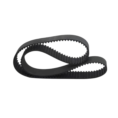 Gummi-Antriebsriemen 1 Stück S5M-950 Zahnriemen aus Gummi mit Bogenzähnen, Breite 10–40 mm, Synchronriemen zur Kraftübertragung for Förderbänder, Textilausrüstung(Width 18mm) von SXPXP