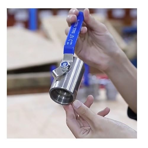SXPXP 1 stücke 1/4 "3/8" 3/4 "1" Edelstahl 304 Breite Typ Innengewinde DN8-DN32 Wasser Rohr Ventil Schalter(0.5 Inch) von SXPXP