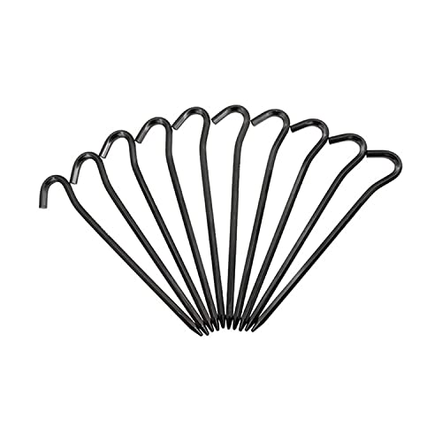 Zeltheringe aus Aluminium, Zeltheringe, Zelt-Nagel, Himmel-Vorhangmatte, Befestigungsnägel, Camping-Zubehör für Camping, Wandern, Rucksackreisen, 10 Stück von SXPXP