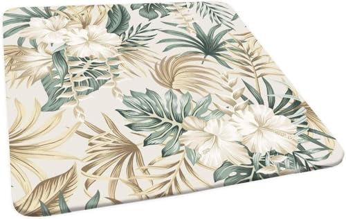 SXQCKJ Quadratische Tischdecke mit Elastischem Rand, wasserdichte Outdoor Tischdecke, Boho Polyester Dekor, Tischdecke für Küche und Terrasse(Style25,40" x 40") von SXQCKJ
