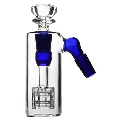 SXQYRD 14.5mm Aschefänger für Glasbong Adapter Zubehör mit Glasschieber Schale von SXQYRD
