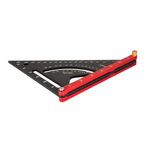 17,8 cm Schreinerviereck, Dreieckslineal, metrischer Winkelmesser, 45, 90 Grad, Zeichnungsdreiecke, Lineale, Sparrenquadrate, Dreieckslineal, Metall 17,8 cm Schreinerviereck, Dreieckslineal, metrischer Winkelmesser, 45, 90 Grad, Zeichnungsdreiecke, Lineale, Sparrenquadrate, Dreieckslineal, Metall von SXRQ