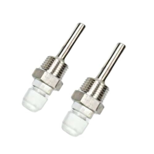 2 Stück Temperatursensoren 1,27 cm Gewinde Tauchhülse 50/100/200/300 mm Edelstahlsonde Wassertanks Schutzhülle Edelstahl Thermowell von SXRQ