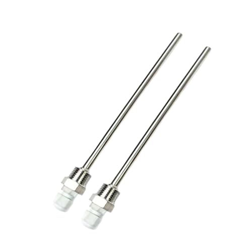 2 Stück Temperatursensoren 1,27 cm Gewinde Tauchhülse 50/100/200/300 mm Edelstahlsonde Wassertanks Schutzhülle Edelstahl Thermowell 2 Stück Temperatursensoren 1,27 cm Gewinde Tauchhülse 50/100/200/300 mm Edelstahlsonde Wassertanks Schutzhülle Edelstahl Thermowell von SXRQ