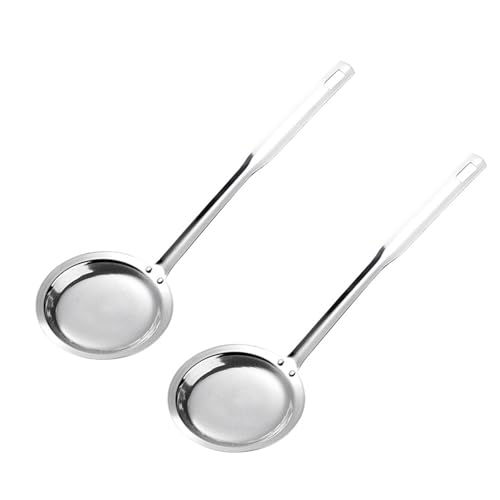 2 x feines Sieb, mit ergonomischem Griff, praktisches Mehlsieb mit ergonomischem Griff, Sieb, Löffel für die Küche, Mehrzweck-Küchenwerkzeug 2 x feines Sieb, mit ergonomischem Griff, praktisches Mehlsieb mit ergonomischem Griff, Sieb, Löffel für die Küche, Mehrzweck-Küchenwerkzeug von SXRQ